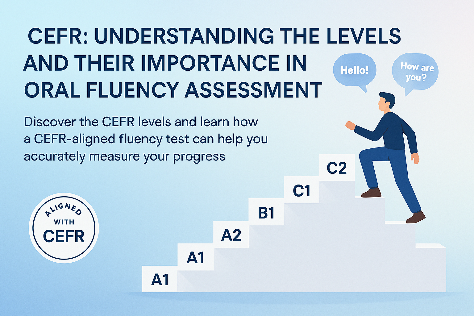 Read more about the article CEFR: Understanding the Levels and Their Importance in Oral Fluency Assessment