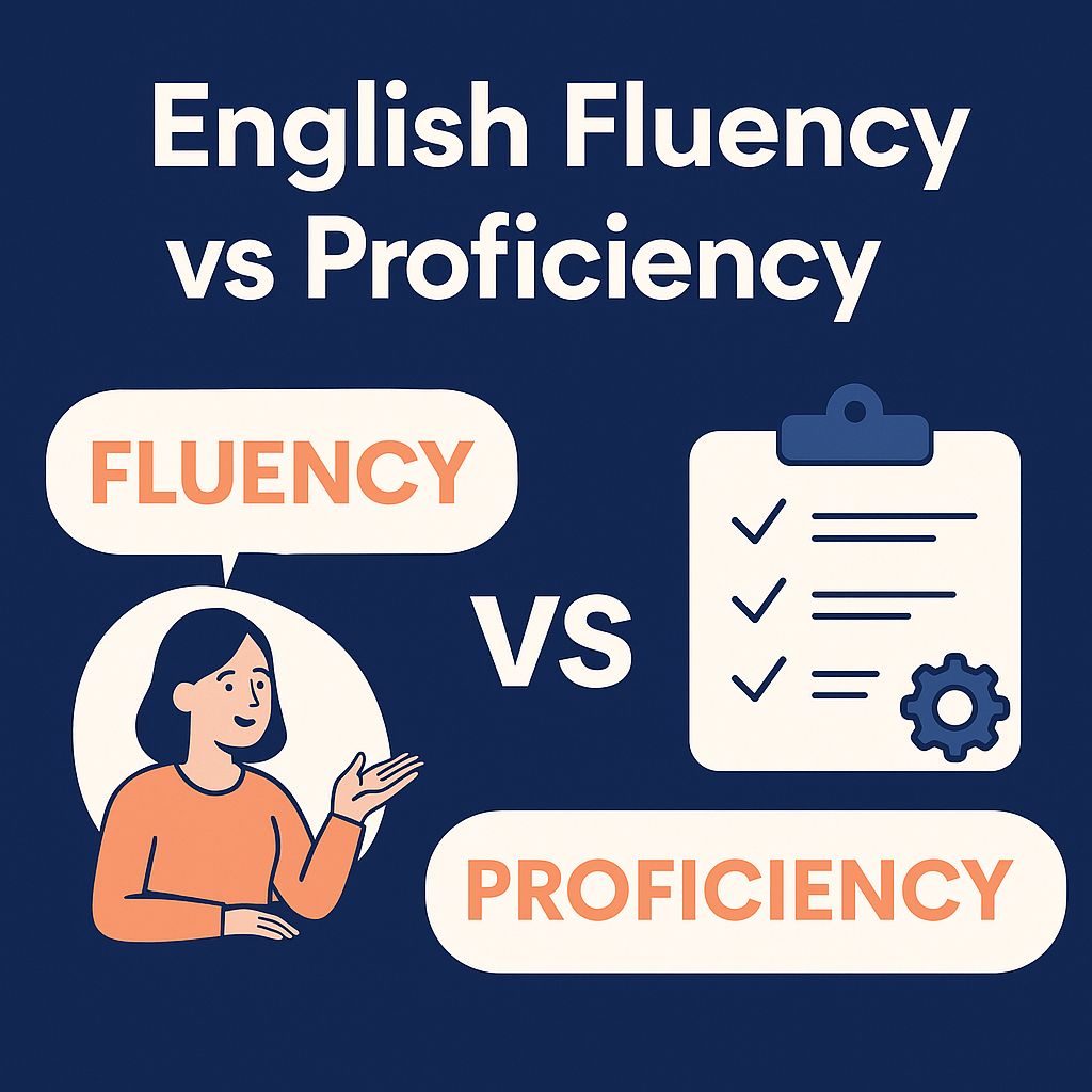 You are currently viewing English Fluency vs Proficiency: What’s the Real Difference?